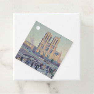 Notre Dame Cathedral Paris - Klassische Malerei Geschenkanhänger