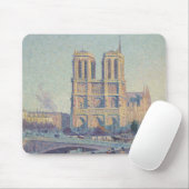 Notre Dame Cathedral Paris - Klassische Malerei Mousepad (Mit Mouse)