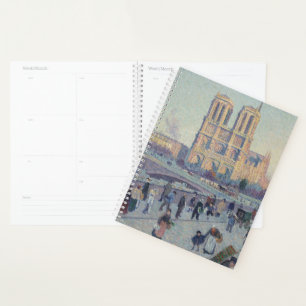 Notre Dame Cathedral Paris - Klassische Malerei Planer