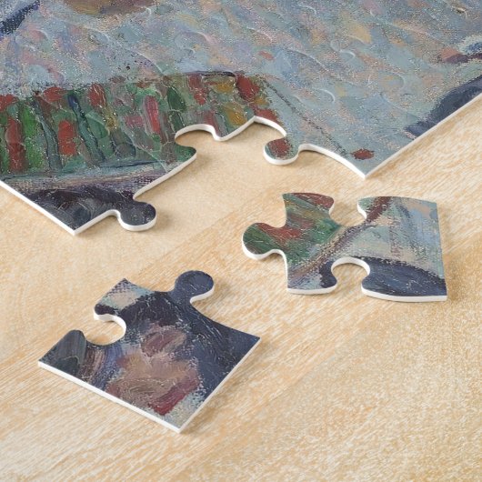 Notre Dame Cathedral Paris - Klassische Malerei Puzzle (Seite)