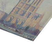 Notre Dame Cathedral Paris - Klassische Malerei Schneidebrett (Ecke)