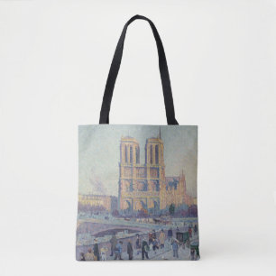 Notre Dame Cathedral Paris - Klassische Malerei Tasche