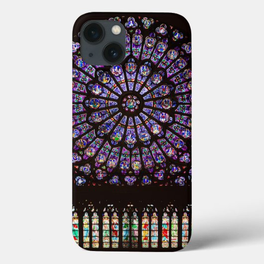 Notre Dame Cathedral Paris Rose Window Case-Mate iPhone Hülle (Rückseite)