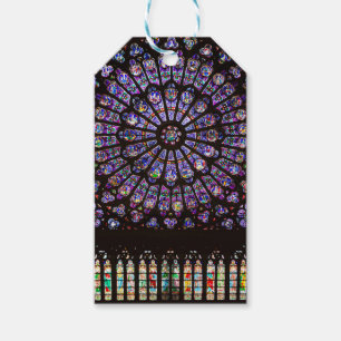 Notre Dame Cathedral Paris Rose Window Geschenkanhänger