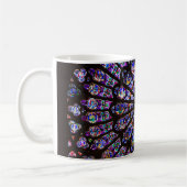 Notre Dame Cathedral Paris Rose Window Kaffeetasse (Links)