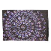 Notre Dame Cathedral Paris Rose Window Kissenbezug (Vorderseite)