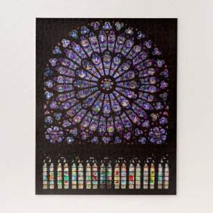 Notre Dame Cathedral Paris Rose Window Puzzle