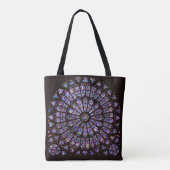 Notre Dame Cathedral Paris Rose Window Tasche (Rückseite)