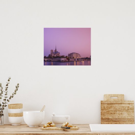 Notre Dame Cathedral Poster (Küche)