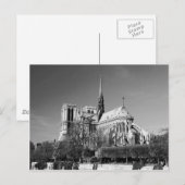 Notre Dame Cathedral Postkarte (Vorne/Hinten)
