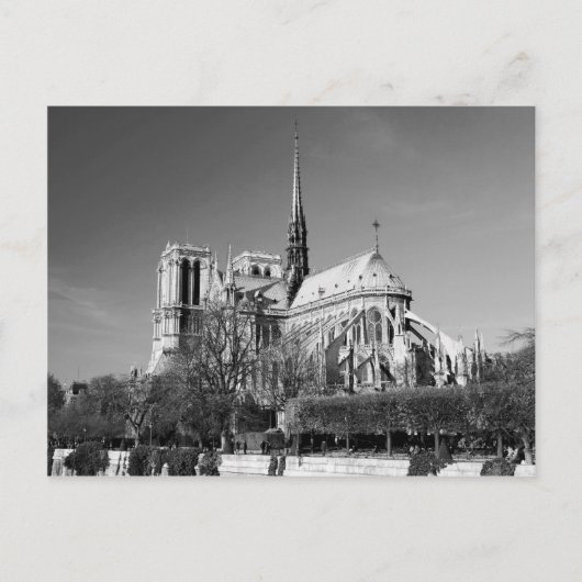Notre Dame Cathedral Postkarte (Vorderseite)