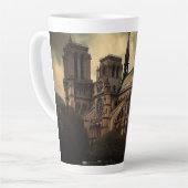 Notre Dame Cathedral Spier, Paris Frankreich Milchtasse (Linke Ecke)