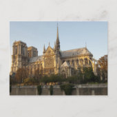 Notre Dame Cathedral Spier, Paris Frankreich Postkarte (Vorderseite)