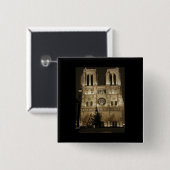 Notre Dame Church Button (Vorne & Hinten)