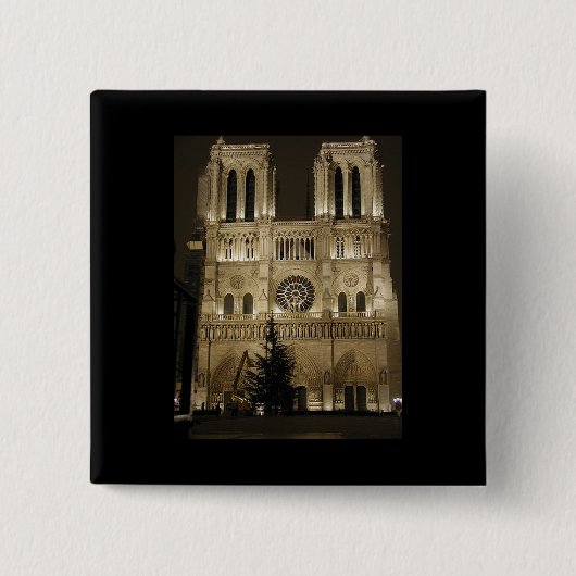 Notre Dame Church Button (Vorderseite)