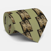 Notre Dame Church Krawatte (Gerollt)