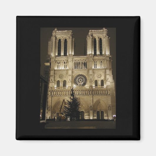 Notre Dame Church Magnet (Vorne)