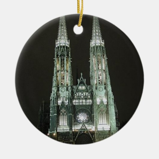 Notre Dame Church Ornament (Vorne)