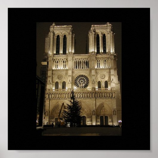 Notre Dame Church Poster (Vorne)