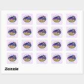 Notre Dame Classic Square Stickers - Träume (Blatt)