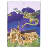 Notre Dame Clipboard Klemmbrett (Rückseite)