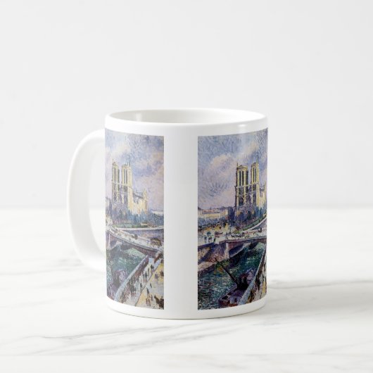 Notre Dame Coffee Tasse (Vorderseite Links)