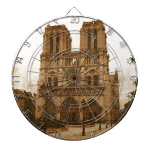 Notre Dame Dartscheibe