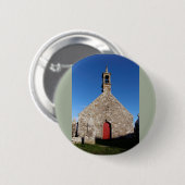 Notre Dame de Bon Voyage in Plogoff Button (Vorne & Hinten)