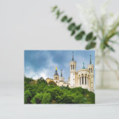 Notre-Dame de Fourvière - Lyon Postkarte (Stehend Vorderseite)