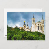 Notre-Dame de Fourvière - Lyon Postkarte (Vorne/Hinten)