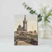Notre Dame de la Garde II, Marseilles, Frankreich Postkarte (Stehend Vorderseite)