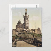 Notre Dame de la Garde II, Marseilles, Frankreich Postkarte (Vorne/Hinten)