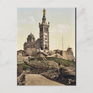 Notre Dame de la Garde II, Marseilles, Frankreich Postkarte
