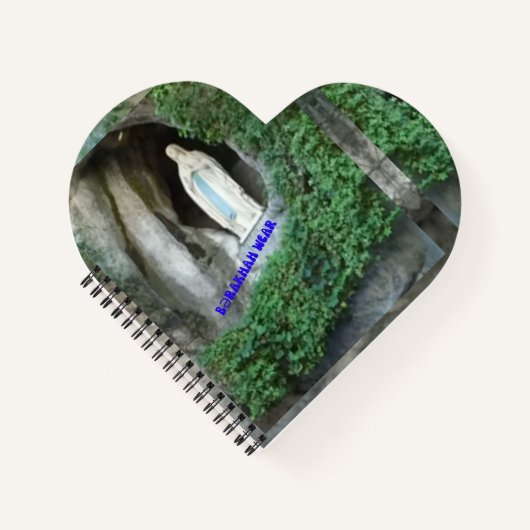 Notre Dame de Lourdes Notizblock (Vorderseite)