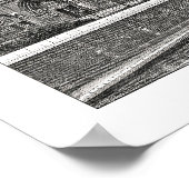 Notre Dame de Paris 12"x16" Poster (Ecke)