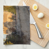 Notre Dame de Paris at Golden Hour - Paris, Frankr Geschirrtuch (Viertel Falte)