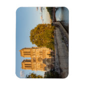 Notre Dame de Paris at Golden Hour - Paris, Frankr Magnet (Vertikal)