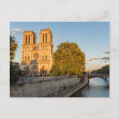 Notre Dame de Paris at Golden Hour - Paris, Frankr Postkarte (Vorderseite)