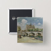 Notre Dame de Paris, c.1900 Button (Vorne & Hinten)