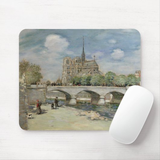 Notre Dame de Paris, c.1900 Mousepad (Mit Mouse)