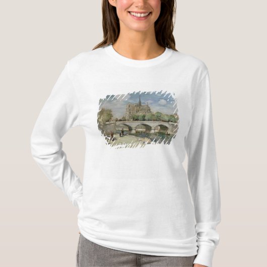 Notre Dame de Paris, c.1900 T-Shirt (Vorderseite)