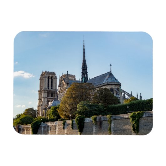 Notre Dame de Paris Cathedral - Frankreich Magnet (Horizontal)