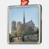 Notre Dame de Paris Cathedral - Frankreich Ornament Aus Metall (Links)