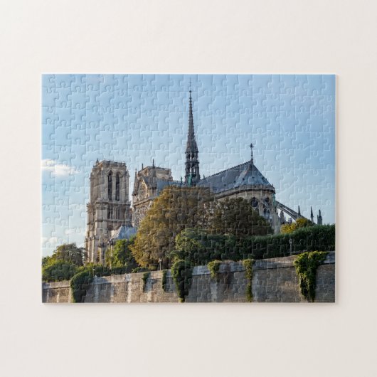 Notre Dame de Paris Cathedral - Frankreich Puzzle (Horizontal)