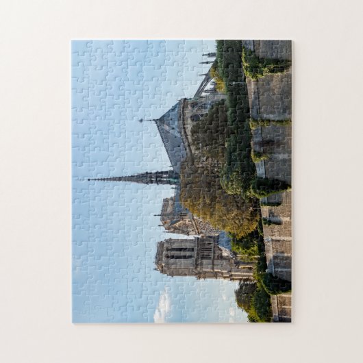 Notre Dame de Paris Cathedral - Frankreich Puzzle (Vertikal)