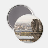 Notre Dame de Paris chimera Magnet (Vorderseite/Rückseite)
