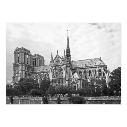 Notre-Dame de Paris Fotodruck (Vorne)