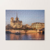 Notre Dame de Paris France Puzzle (Horizontal)