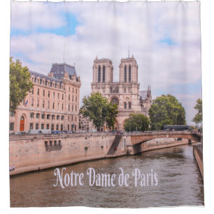 Notre Dame de Paris Frankreich Katholische Kathedr Duschvorhang