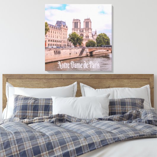 Notre Dame de Paris Frankreich Katholische Kathedr Leinwanddruck (Insitu (Schlafzimmer))